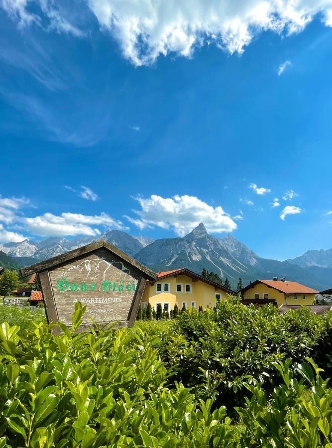 Ferienwohnung Haus Blaesi Ehrwald Exterior foto
